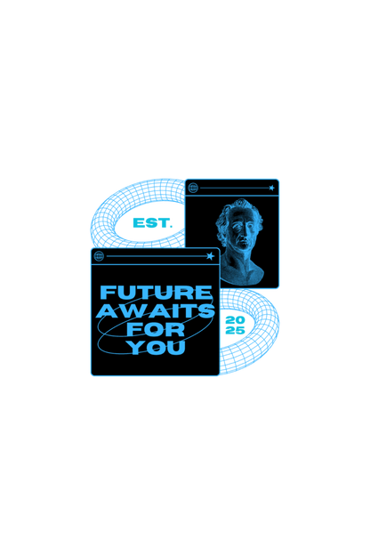 Futuristic and Tech-Inspired Graphics (Men)