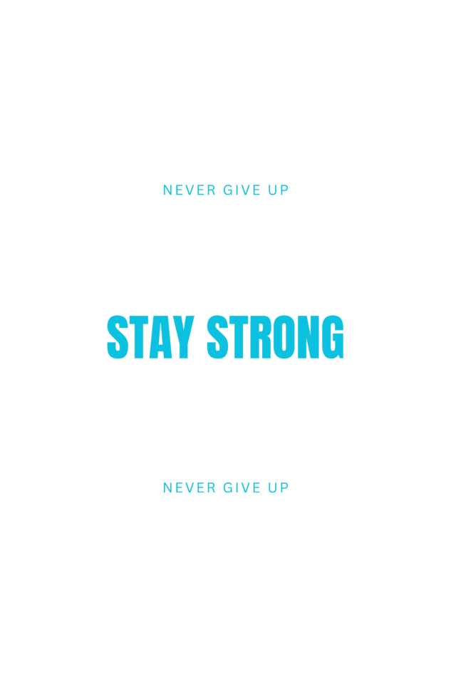 Stay Strong (Men)