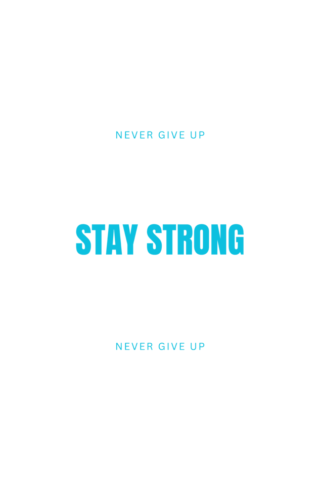 Stay Strong (Men)