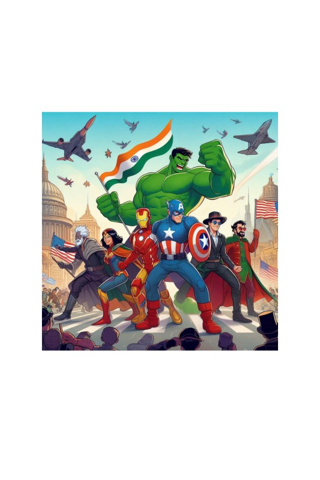 Republic Day : Superheroes Team (Men)