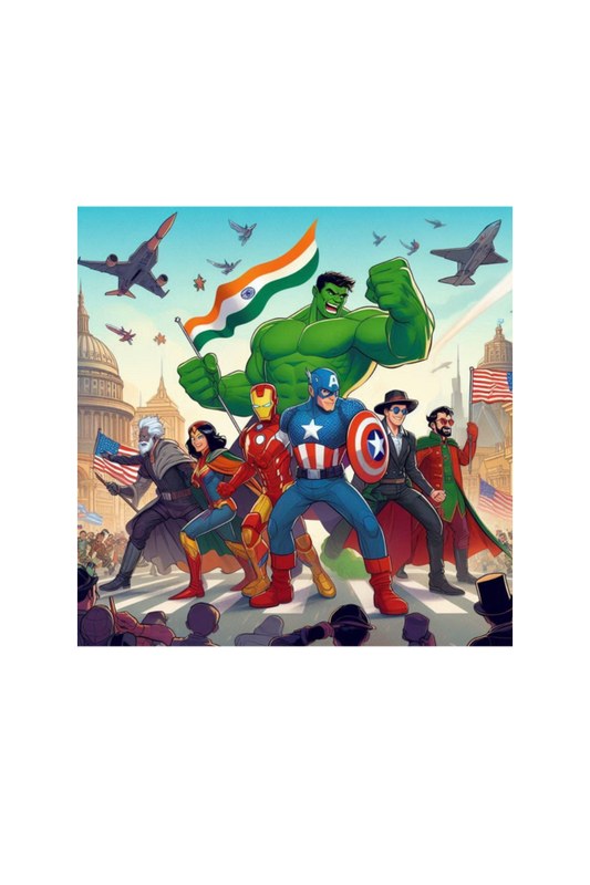 Republic Day : Superheroes Team (Men)