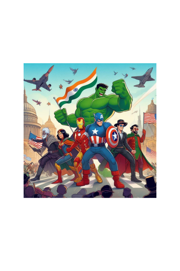 Republic Day : Superheroes Team (Men)