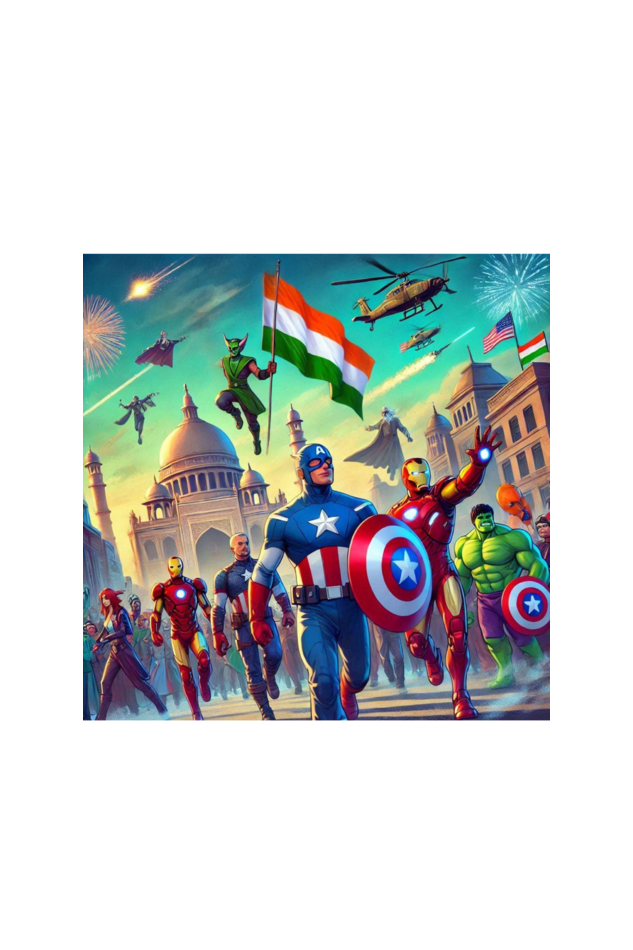 Republic Day : Superheroes (Men)