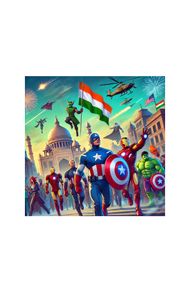 Republic Day : Superheroes (Men)