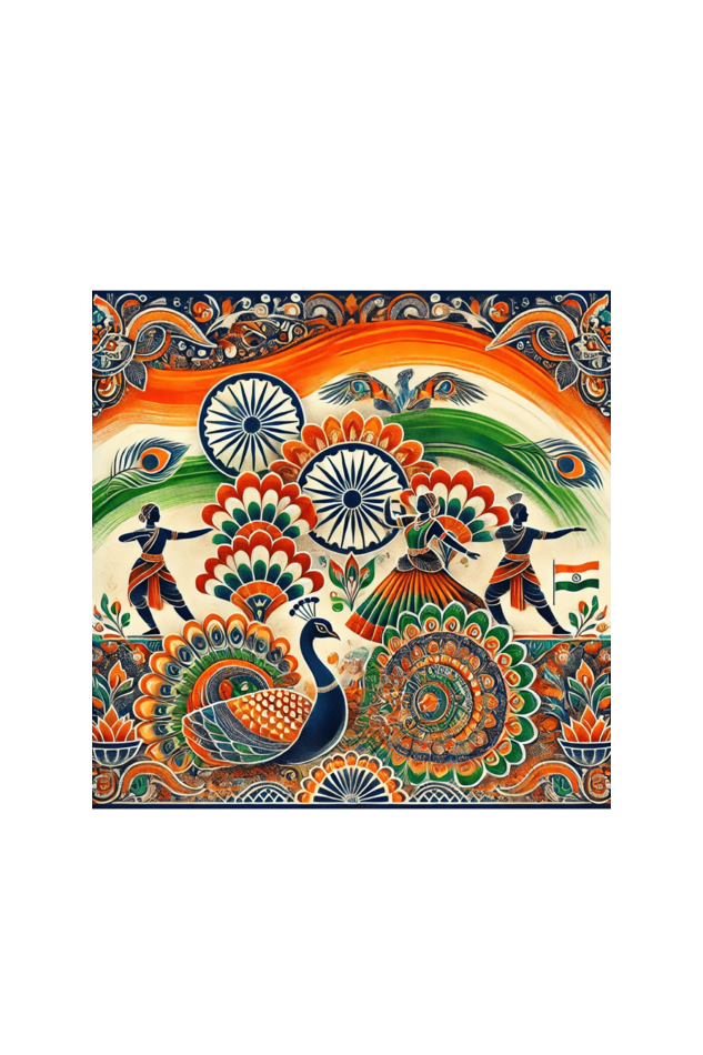 Republic Day : Traditional Design (Female)